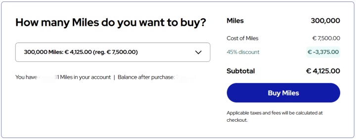 法航荷航：Flying Blue2026年买里程促销｜最高45%折扣或80%加赠（4月16日截止）