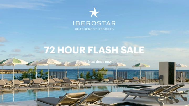 IHG Iberostar 闪购：最高4折 2026–2027 海滨度假村限时特惠