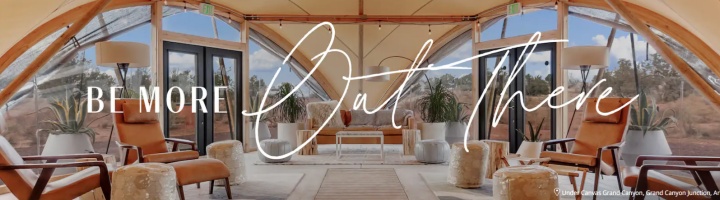 凯悦天地：2026年大通联名卡专享-入住Under Canvas奢华露营酒店等额外积分奖励（6.1-9.8）